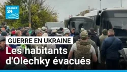 Guerre en Ukraine : les habitants d'Olechky évacués malgré l'intimidation des autorités russes