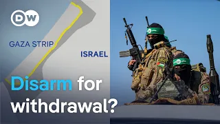 Trump says Hamas has agreed to disarm — but will Israel withdraw from Gaza? | DW News