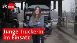 Von wegen Männersache – 19-jährige Truckerin steuert Baustellen-LKW Von wegen Männersache – 19-jährige Truckerin steuert Baustellen-LKW