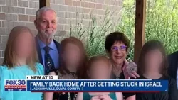 Jacksonville couple returns home after being stranded in Israel amid escalating conflict