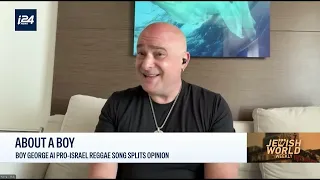 Disturbed frontman David Draiman debates i24NEWS's Joe Brown over Boy George's pro-Israel AI song