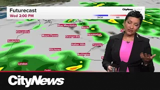 Localized flooding risk as storms forecasted for Toronto