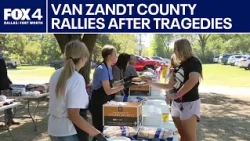 Van Zandt County rallies for families after two tragedies