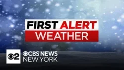Snow storm brings blizzard conditions to NYC, N.J. and beyond - Noon forecast
