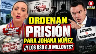 JOHANA NÚÑEZ BAJO ORDEN DE PRISIÓN | Fiscalía apunta a MILLONES y ella denuncia PERSECUCIÓN