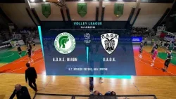 Volley League | Α.Ο.Ν.Σ. Μίλων - Π.Α.Ο.Κ. | 12η Αγωνιστική | Highlights