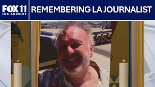 George Marciniw remembered at East Hollywood memorial after NBCLA helicopter crash