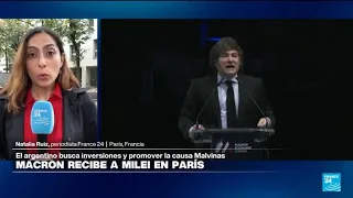 Informe desde París: Milei llega a Francia para buscar inversiones para Argentina • FRANCE 24