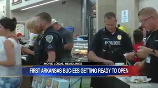 Buc-ee's hold soft opening for Saline County first responders