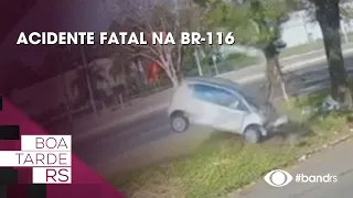Fatal accident on BR-116