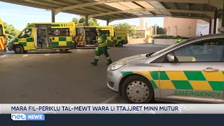 73-year-old woman in critical condition after being hit by a motorcycle in Sliema