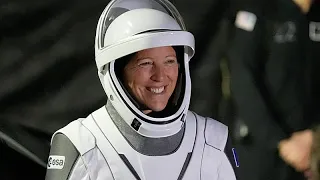 ISS, Sophie Adenot is the first French woman to perform an extravehicular mission
