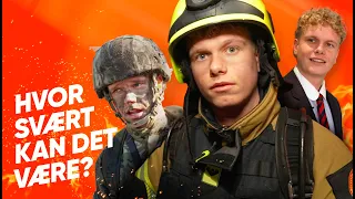 Hvor svært kan det være at være brandmand?