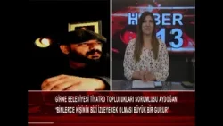 Girne Belediyesi Tiyatro Toplulukları sorumları Aydoğan Genç Tv'de konuştu