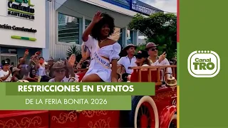 Restrictions for Some Events During the Feria Bonita