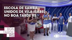 Escola de Samba Unidos de Vila Isabel no Boa Tarde RS Escola de Samba Unidos de Vila Isabel no Boa Tarde RS