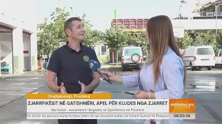 Mal Gashi - komandant i Brigadës së Zjarrfikësve në Prishtinë - Mirëmëngjesi Kosovë