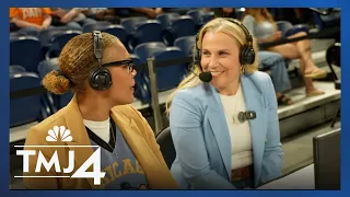 Lisa Byington and Shimmy Miller are teammates in life and behind the mic