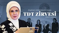 Social media post from Emine Erdoğan regarding the '13th Summit of the #OrganizationOfTurkicStates'