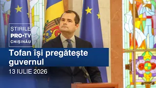 Știrile PRO TV (ORA 20:00) | TOFAN ÎȘI PREGĂTEȘTE GUVERNUL | Moldova