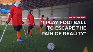 How Gaza's amputee girls are finding hope through football