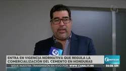 New regulations for cement sales take effect in Honduras.
