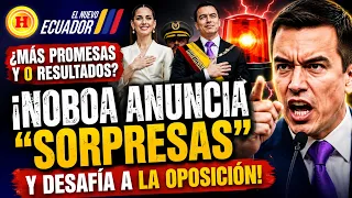 ¡SE VIENEN COSI_TAS! 💣 El inesperado anuncio de Daniel Noboa que la OPOSICIÓN NO SE ESPERABA