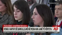 "Shqipëria në Gaza nën ombrellën e një vendi aleat" Vengu sqaron se ende nuk janë përcaktuar detajet