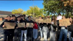 Saint-Dizier: Students from Saint-Exupéry High School protest