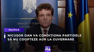 Nicuşor Dan va condiţiona partidele să nu coopteze AUR la guvernare