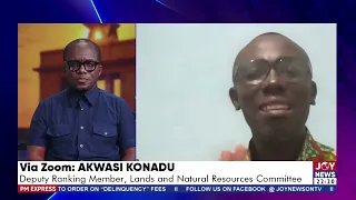 The galamsey fight: Illegal miners emboldened by backing from people in power - Akwasi Konadu.