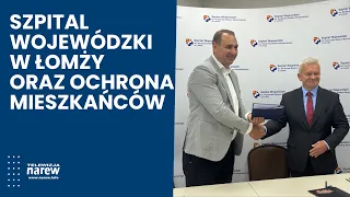 Szpital w Łomży zyska nowe miejsca ochrony ludności. Ponad 2 mln zł na dokumentację