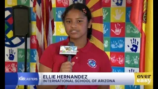 Kidcaster Ellie gives your Tuesday morning forecast from International School of Arizona