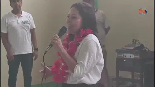 Karen Castrejón Trujillo visita Atoyac y Benito Juárez como senadora del Partido Verde