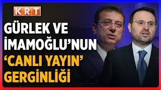 The live broadcast debate between Akın Gürlek and Ekrem İmamoğlu: "If you have the guts..."
