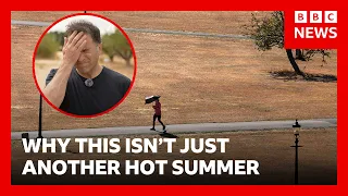 Why can't the UK deal with the extreme heat? | BBC News