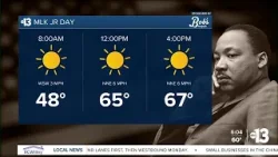 Sunny MLK day in Las Vegas tomorrow!