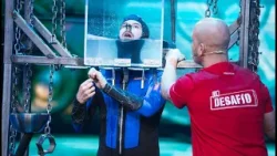 Willy Bárcenas sufre con sus miedos en la Escafandra Mortal - El Desafío