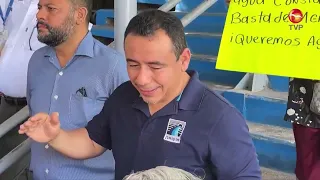 ISLA DE LA PIEDRA RESIDENTS PROTEST OVER WATER ISSUES IN MAZATLAN