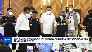 Bea Cukai Gagalkan Impor Ilegal Beras Hingga Balpres Senilai Rp. 27,3 M