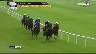 🏇 Darkness Falls⁨.. يفوز بشوط World Pool Golden Fleece Stakes✨ ضمن منافسات مضمار ليبردزتاون