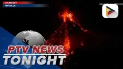 Phivolcs issues lahar threat advisory on Mayon Volcano due to possible heave to intense rainfall...