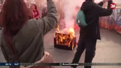 🇮🇹 TENSIÓN SOCIAL | Disturbios en Roma durante protestas antigubernamentales