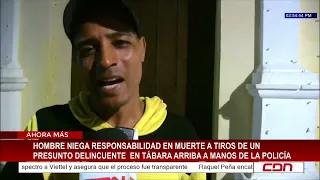 Hombre niega responsabilidad en muerte a tiros de un presunto delincuente en Tábara Arriba