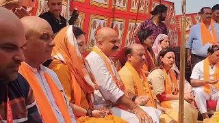 Pratham Pooja of the Shri Amarnath Yatra performed at Tawi Riverfront, Jammu