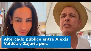VIDEO: Public altercation between Alexis Valdés and Zajaris over alleged support for Otaola