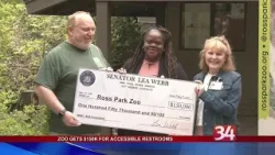 Ross Park Zoo receives grant for restroom facilities renovations