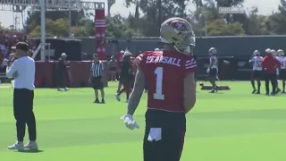 Ricky Pearsall sidelined at 49ers camp as team weighs next steps
