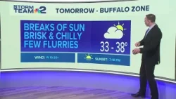 Ночной прогноз погоды от команды Storm Team 2 с Дэном Расселом.