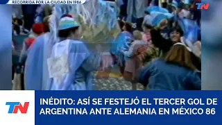 UNSEEN FOOTAGE I 40 years after winning in Mexico 86, TN released the celebration of Argentina at...